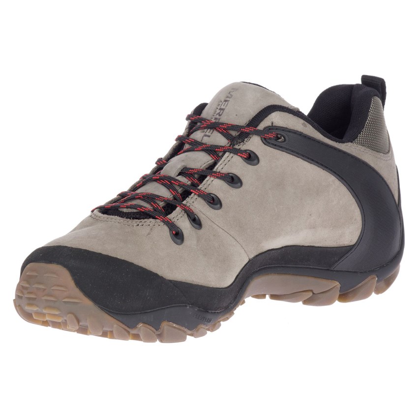 Chaussures Randonnée Merrell Chameleon 8 Stretch Waterproof Grise Homme | K.A.YGYI